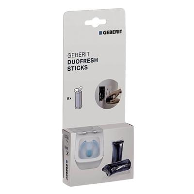 Geberit Toiletsticks Duofresh Voor Blauw Kleurend Spoelwater 8 Stuks