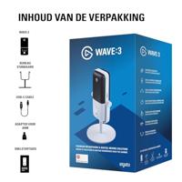 Elgato Wave:3 white USB Microphone - thumbnail