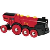 BRIO World Rode locomotief op batterijen - thumbnail