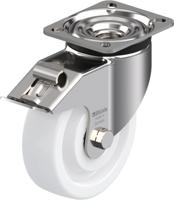 Blickle LKX-SPO 125XK-1-FI Zwenkwiel met rem Wieldiameter: 125 mm Draagvermogen (max.): 350 kg 1 stuk(s) - thumbnail