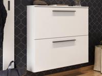 Schoenenkast UTANA 2 deuren 100 cm wit - thumbnail