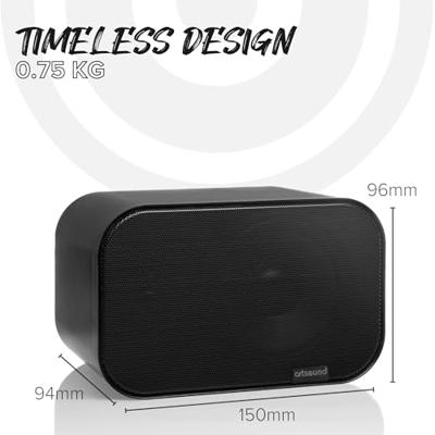 ArtSound: UNI20 Satelliet Speakers (2pc), 10 - 40 W - Zwart ArtSound: UNI20 Satelliet Speakers (2pc), 10 - 40 W - Zwart