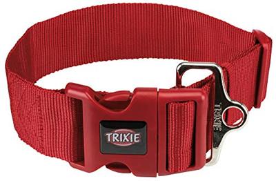 TRIXIE HALSBAND HOND PREMIUM ROOD 55-80X5 CM TRIXIE HALSBAND HOND PREMIUM ROOD 55-80X5 CM