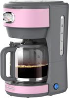 Retro Serie - Coffee Maker - 1000W - 1,25L - Pink - thumbnail