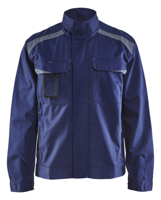 Blåkläder Industriejack. Ongevoerd 40541800 | Marineblauw/Grijs | Maat M - 7330509357200