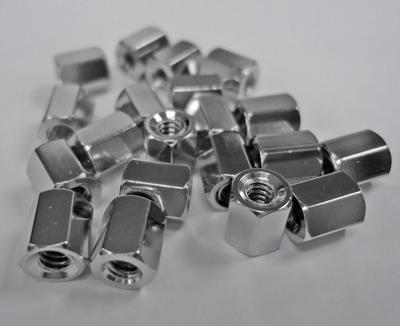 Renkforce RF-4415018 Moer Zilver 20 stuk(s)