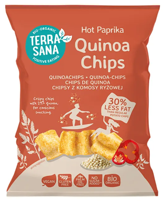 TerraSana Hot Paprika Quinoa Chips