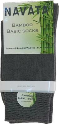 Sokken Bamboo basic sock middle grey 43-46 Vlot - Vlot