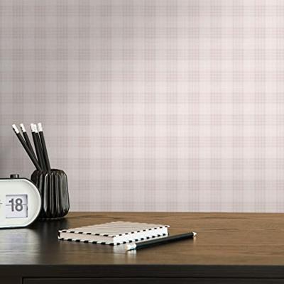 Architects Paper Art of Eden - Crème - Geruit Behang - 390645