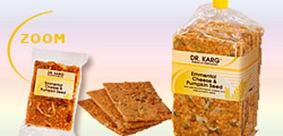 Dr Karg Kaas Met Pompoenpit Crackers 200gr