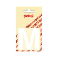Deco letter m helvetica wit 60 mm Pickup - Pickup - thumbnail
