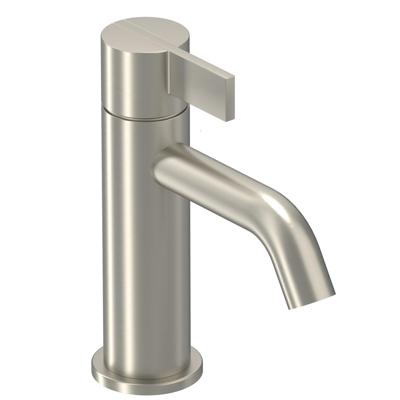 Wastafelkraan IVY Pact Model S Coldstart Geborsteld Nickel PVD IVY