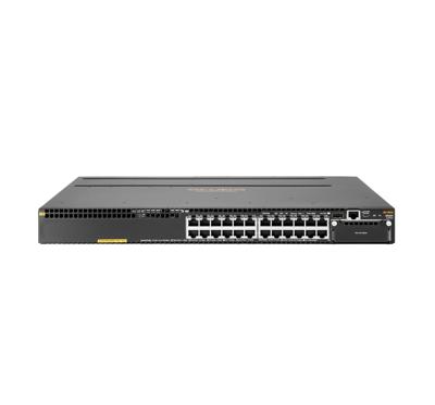Hewlett Packard Enterprise Aruba 3810M 24G PoE+ 1-slot Switch Managed L3 Gigabit Ethernet (10/100/1000) Zwart 1U Power over Ethernet (PoE) Hewlett Packard Enterprise Aruba 3810M 24G PoE+ 1-slot Switch Managed L3 Gigabit Ethernet (10/100/1000) Zwart 1U Power over Ethernet (PoE)