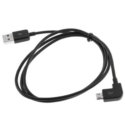 90 Graden Micro USB Poort USB Data Kabel voor Samsung Galaxy S6 / S5 / G900 / S IV / i9500 / i9300 / N7100 / Galaxy Tab 3 / Galaxy Tab Pro / i9500 / i