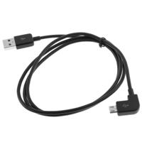 90 Graden Micro USB Poort USB Data Kabel voor Samsung Galaxy S6 / S5 / G900 / S IV / i9500 / i9300 / N7100 / Galaxy Tab 3 / Galaxy Tab Pro / i9500 / i - thumbnail