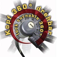 Security Plus PK 96 Kabelslot Zwart Sleutelslot - thumbnail