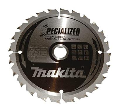 Makita Accessoires B-33093 Cirkelzaagblad Hout (noest/spijker) | Specialized | 165x20x2,0 | 24T | 23g -B-33093 Makita Accessoires B-33093 Cirkelzaagblad Hout (noest/spijker) | Specialized | 165x20x2,0 | 24T | 23g -B-33093