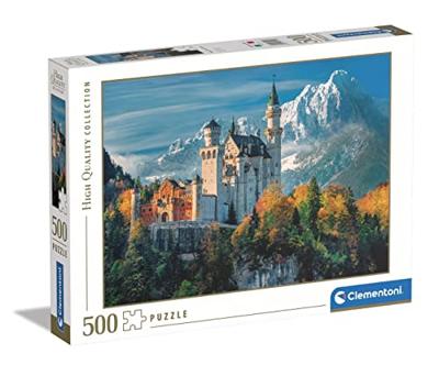 Clementoni legpuzzel slot neuschwanstein, 500st. Clementoni legpuzzel slot neuschwanstein, 500st.