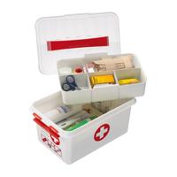 Sunware Q-line first aid box 6 liter met inzet wit/transp/rood - thumbnail