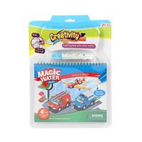 Toi-Toys Creativity kleuren met water voertuig met stift - thumbnail