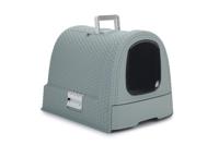 CURVER Maison de toilette - Blauwgrijs - Voor katten - thumbnail