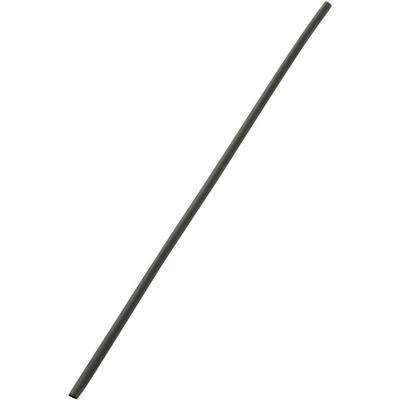 TRU COMPONENTS 1565249 Krimpkous zonder lijm Zwart 3 mm 1.50 mm Krimpverhouding:2:1 2 m