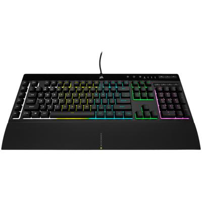 CORSAIR K55 RGB PRO gamingtoetsenbord, 5Z RGB, rubberen koepel (CH-9226765-FR) CORSAIR K55 RGB PRO gamingtoetsenbord, 5Z RGB, rubberen koepel (CH-9226765-FR)