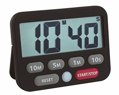 TFA Dostmann 38.2038.01 Timer Zwart Digitaal TFA Dostmann 38.2038.01 Timer Zwart Digitaal