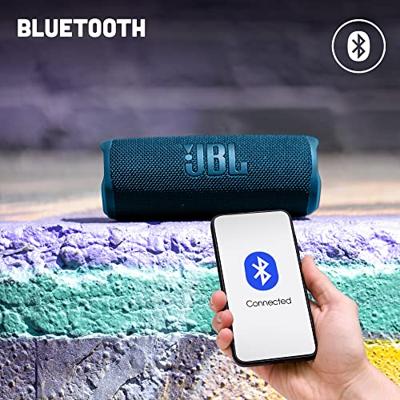 Dankzij de draagbare Bluetooth®-luidsprekers JBL FLIP 6 Blauw 30 W