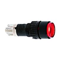 RAFI 1.15.106.505/1000 1.15.106.505/1000 Druktoets 24 V 0.5 A 1x uit/(aan) Moment Wit IP40 5 stuk(s) - thumbnail