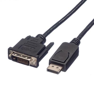 ROLINE DisplayPort Kabel DP Male - DVI Male (24+1), zwart, 1,5 m