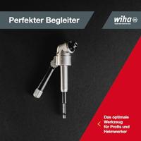 Wiha High-performance haakse schroevendraaier met snelwisselhouder 1/4" opzetstuk - thumbnail