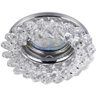 Ronde Chroom Aluminium Inbouwspot GU10 Armatuur Ø90mm