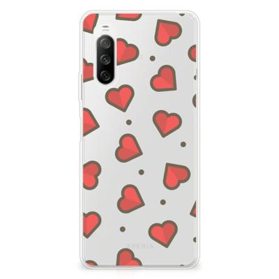 Sony Xperia 10 III | TPU bumper | Hearts Sony Xperia 10 III | TPU bumper | Hearts
