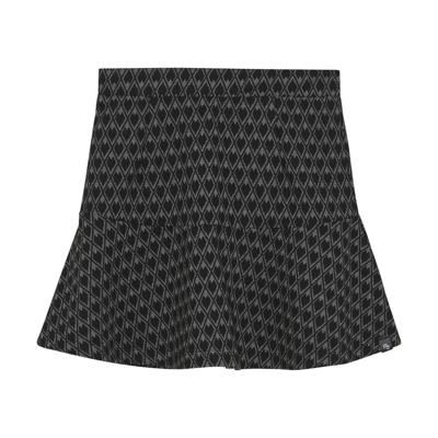 Indian Blue Jeans Winter rok meisjes - zwart - fancy