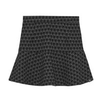 Indian Blue Jeans Winter rok meisjes - zwart - fancy - thumbnail