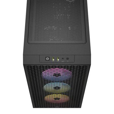 Corsair 3000D Airflow RGB midi tower behuizing Corsair 3000D Airflow RGB midi tower behuizing