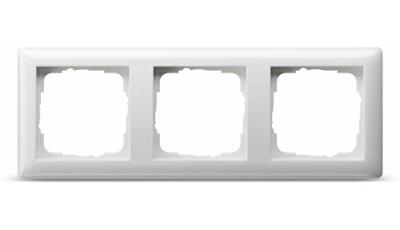 Gira 3-voudig afdekraam 021303 standaard 55 wit glans Gira 3-voudig afdekraam 021303 standaard 55 wit glans