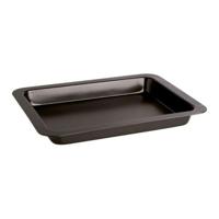 Anti-Aanbak Ovenplaat Quid Sweet Grey Zwart Gegalvaniseerd staal 43 x 29 x 2 cm - thumbnail