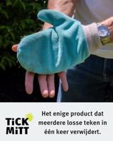 TiCK MiTT Tekenhandschoen Blauw 1 stuk(s) - thumbnail