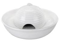 Trixie vital flow mini keramische drinkfontein wit - thumbnail