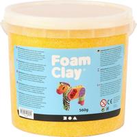 Foam Clay - geel, 560gr. - thumbnail