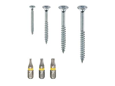 PARKSIDE Torx schroeven of pluggen (Spaanplaatschroeven (420-delig))