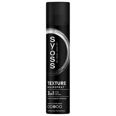 Syoss 3in1 Texture Hairspray Hold 3