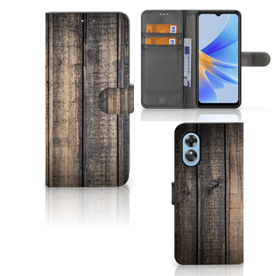 OPPO A17 | Book Style Case | Steigerhout OPPO A17 | Book Style Case | Steigerhout