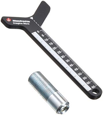 Manfrotto MS050M4-RC4 Supporto a L con Attacco Rapido RC4 per Fotografia, in Alluminio, Nero
