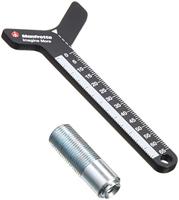 Manfrotto MS050M4-RC4 Supporto a L con Attacco Rapido RC4 per Fotografia, in Alluminio, Nero - thumbnail
