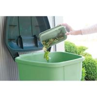 Brabantia sinkside aanrecht afvalbakje 1,8 liter jade green - thumbnail