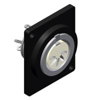 Procab VCD20 5-polige DIN female chassisdeel - thumbnail