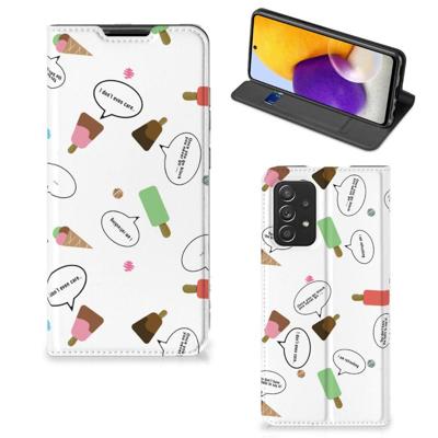Samsung Galaxy A72 (5G/4G) | Flip Style Cover | IJsjes